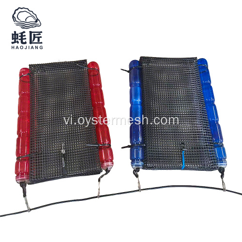 Lồng nuôi hàu HDPE chống tia cực tím có phao cứng